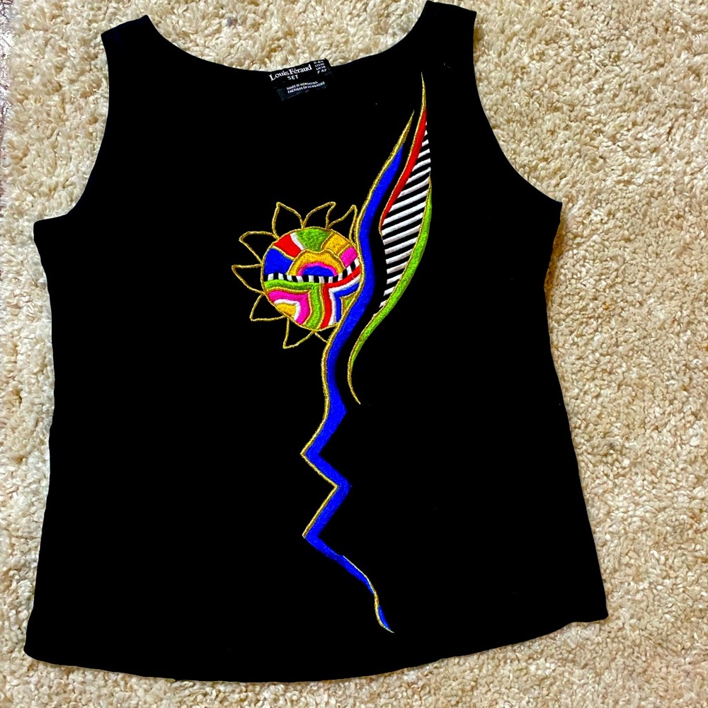 Beautiful embroidered tank